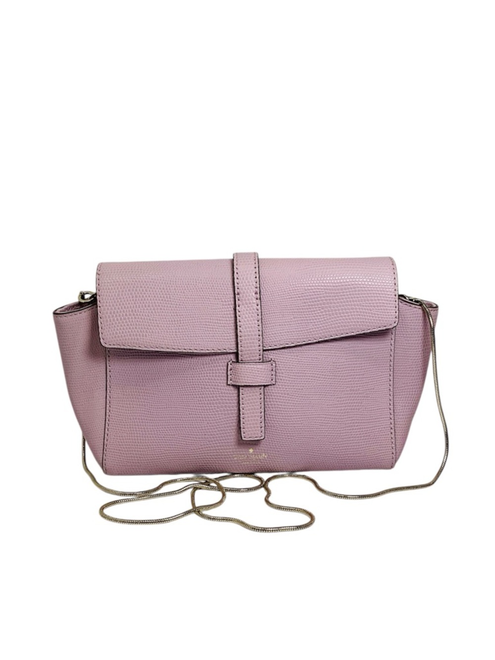 🌺 Kate Spade Riverside Street Emmie Embossed Leather Crossbody Purse